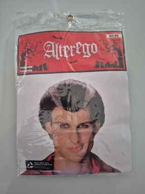 Men's Vampire Wig - Black